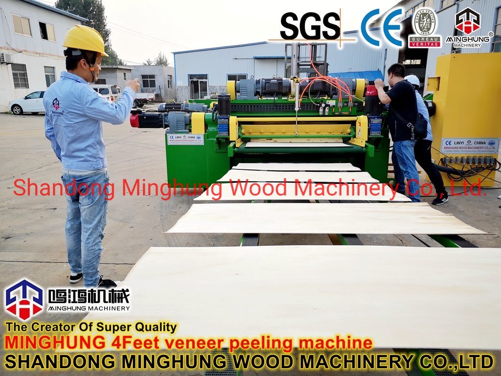 Fast Speed Wood Veneer Peeling Cutting Machine for Veneer Manufacturer
