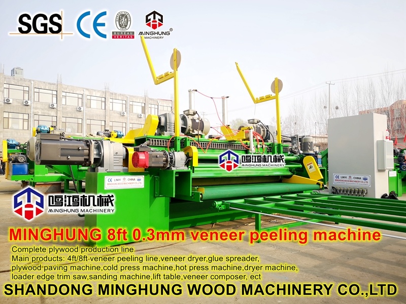 Plywood Production for Veneer Making