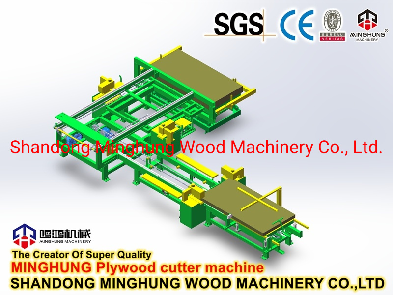 Automatic Panel Saw for Cutting Trimming Plywood