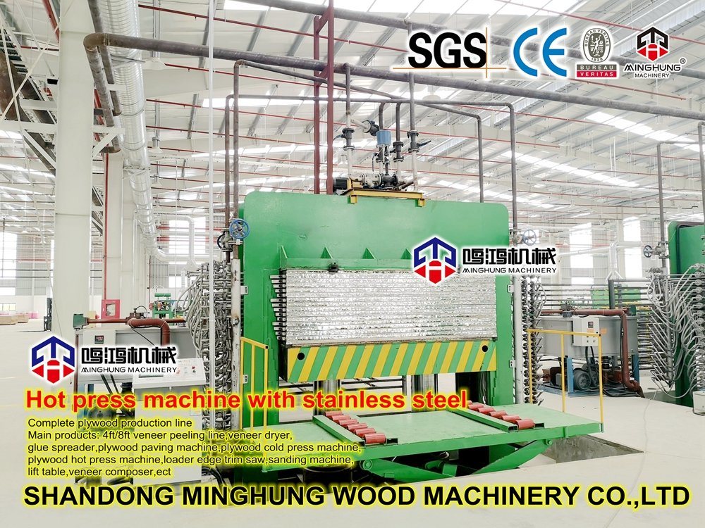 Hydraulic Hot Press Machine for Melamine Plywood Board
