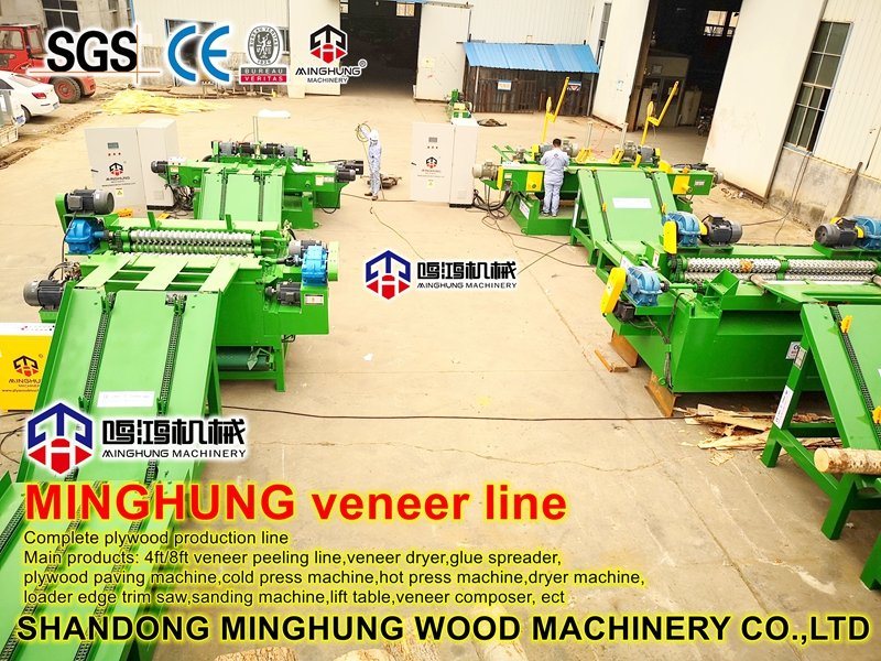 Peeling Machine for Making Plywood Veneer Core
