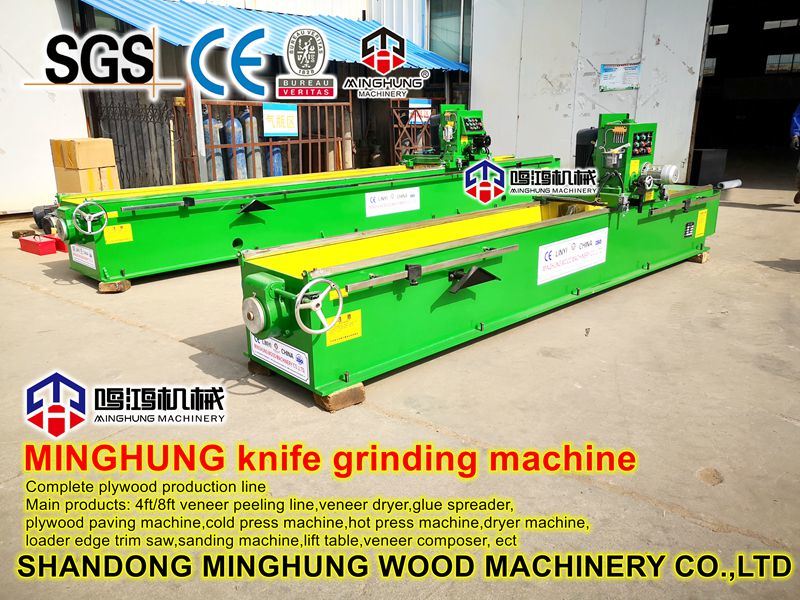 Machine for Sharpening Blades in Wood Veneer Factory